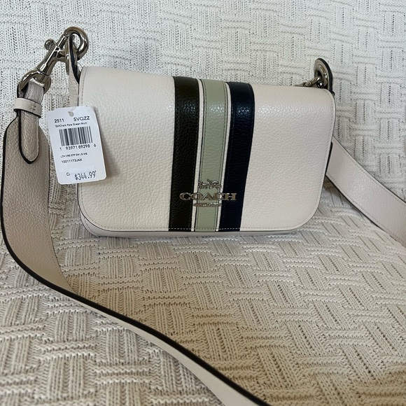 NWT Coach Small Jes Varsity Crossbody Bag - Picture 2 of 5